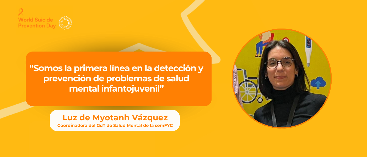 El suicidio, primera causa de muerte no accidental en jóvenes: “Somos la primera línea en la detección y prevención de problemas de salud mental infantojuvenil’, Luz de Myotanh Vázquez